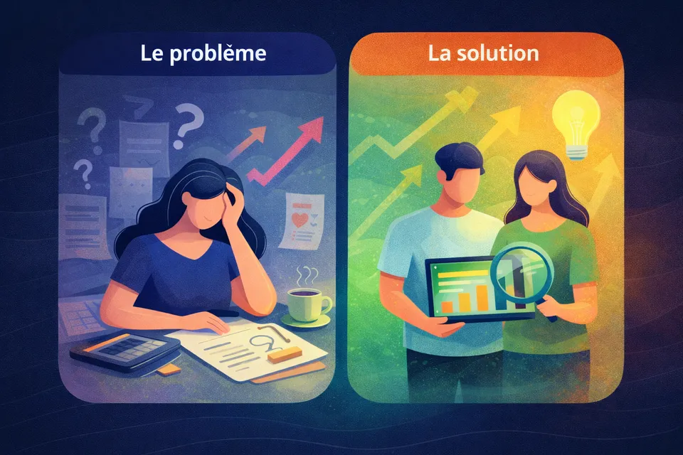 Votre site internet doit parler de sproblèmes et de la solution que vous apportez