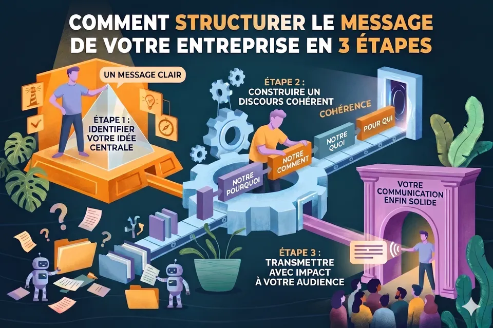 Comment structurer le message de votre entreprise