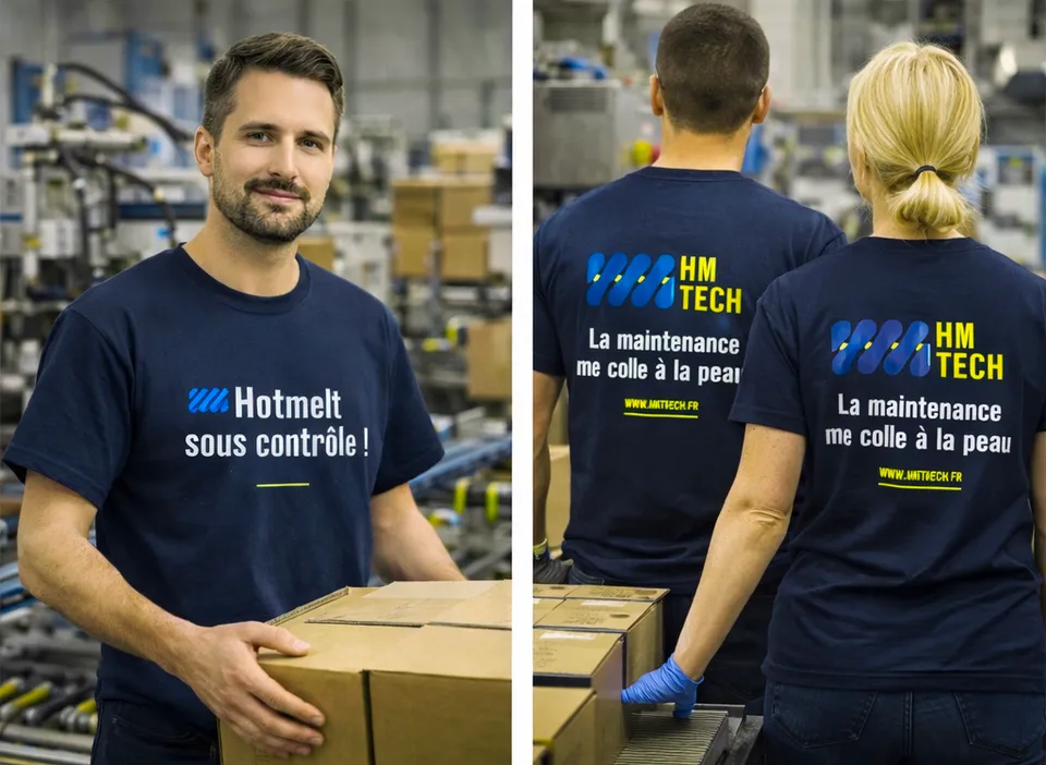 création tee-shirt HM Tech par New tells studio